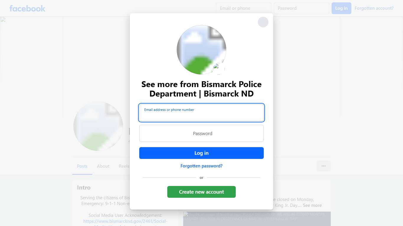 Bismarck Police Department Bismarck ND Facebook